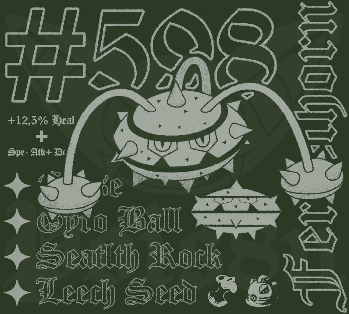 Ferrothorn Iron Barbs + Leftovers + Curse